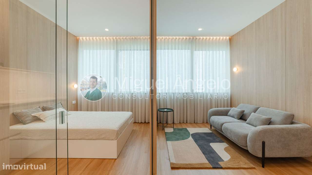 Apartamento T0 totalmente novo e mobiliado com lugar de garagem, Porto-14