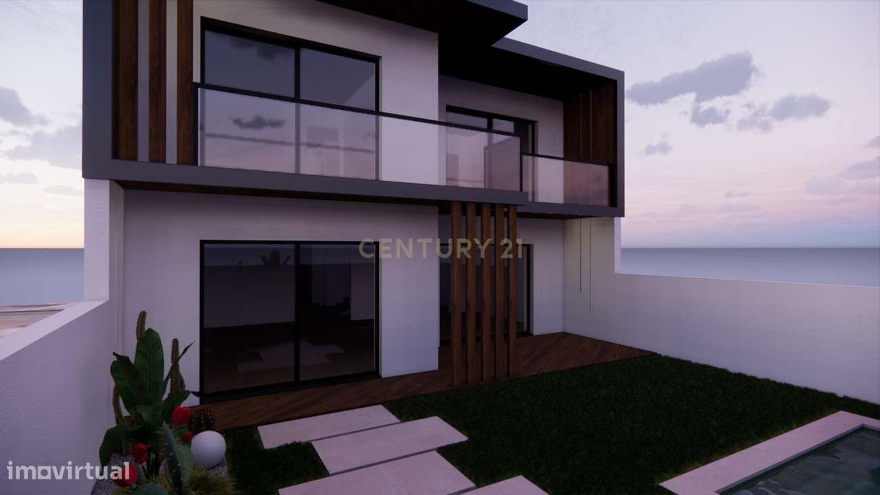 Lote de terreno com projecto aprovado para uma moradia  tipo t3 com vi - Grande imagem: 4/16