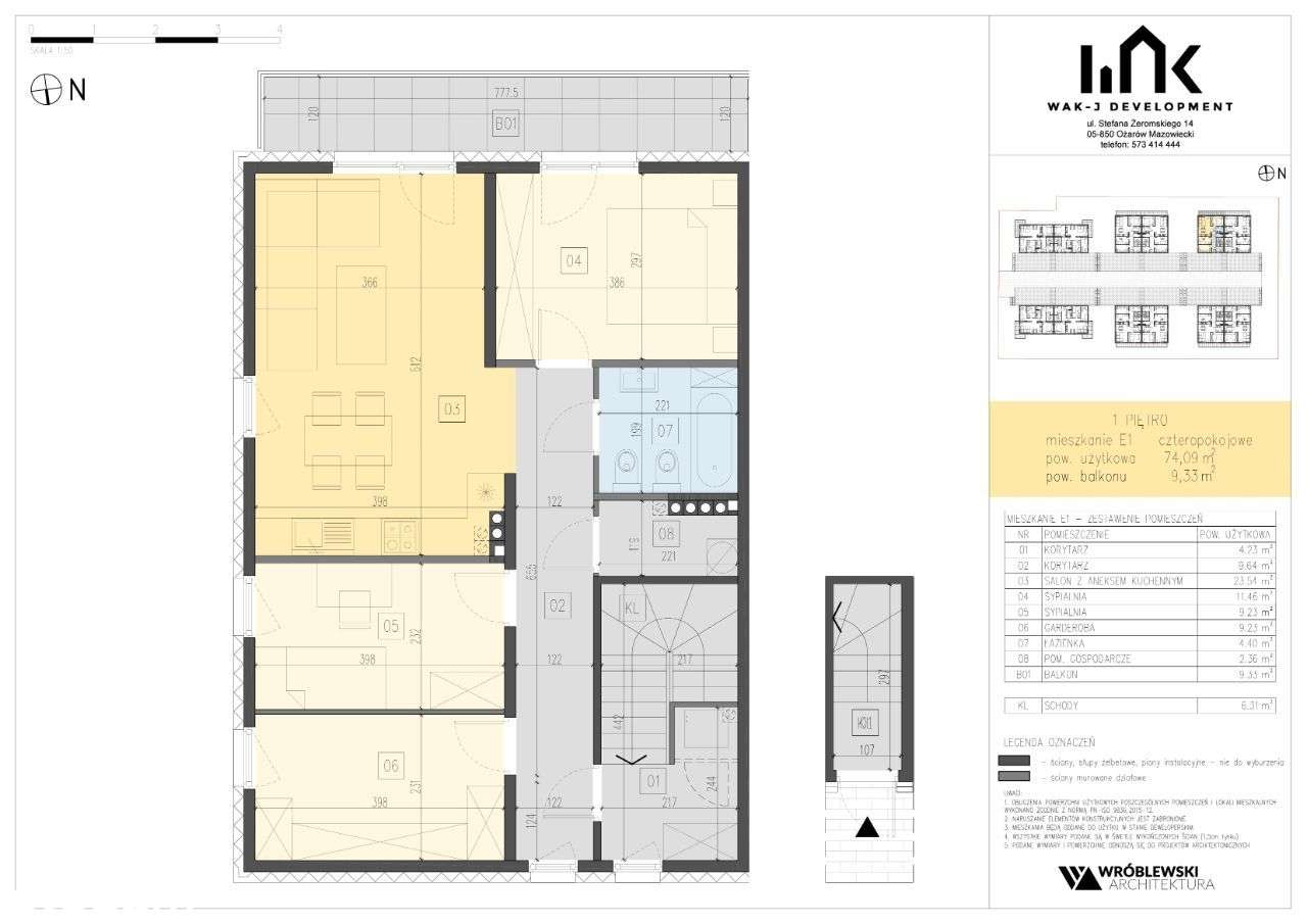 Bezczynszowe mieszkanie 4 pok., 2 parkingi w cenie - Pełny obrazek: 5/10