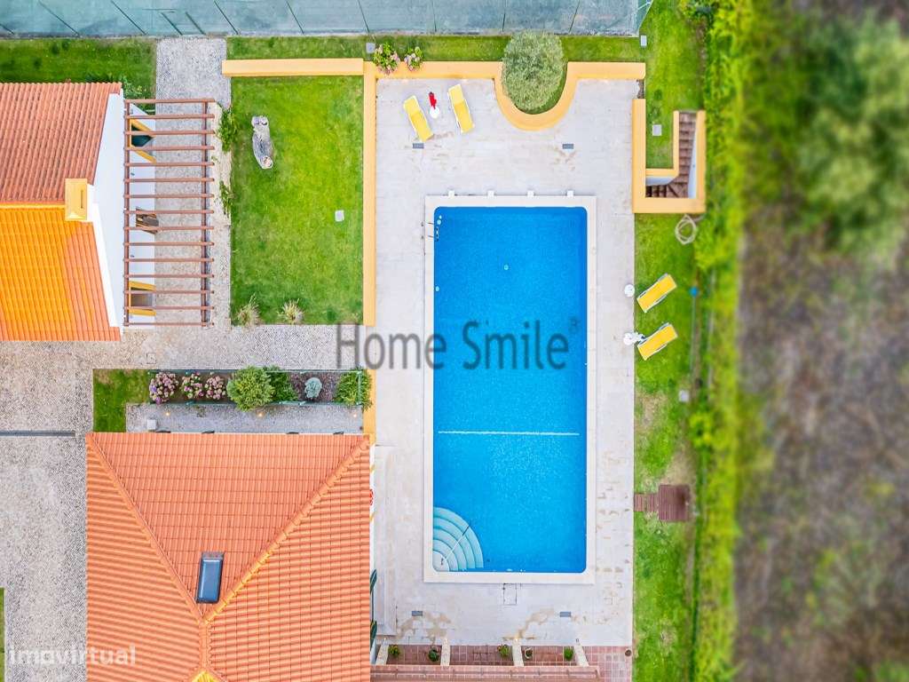 MORADIA LUXO STO ESTEVÃO. PISCINA. GARAGEM. COURT TÉNIS-57