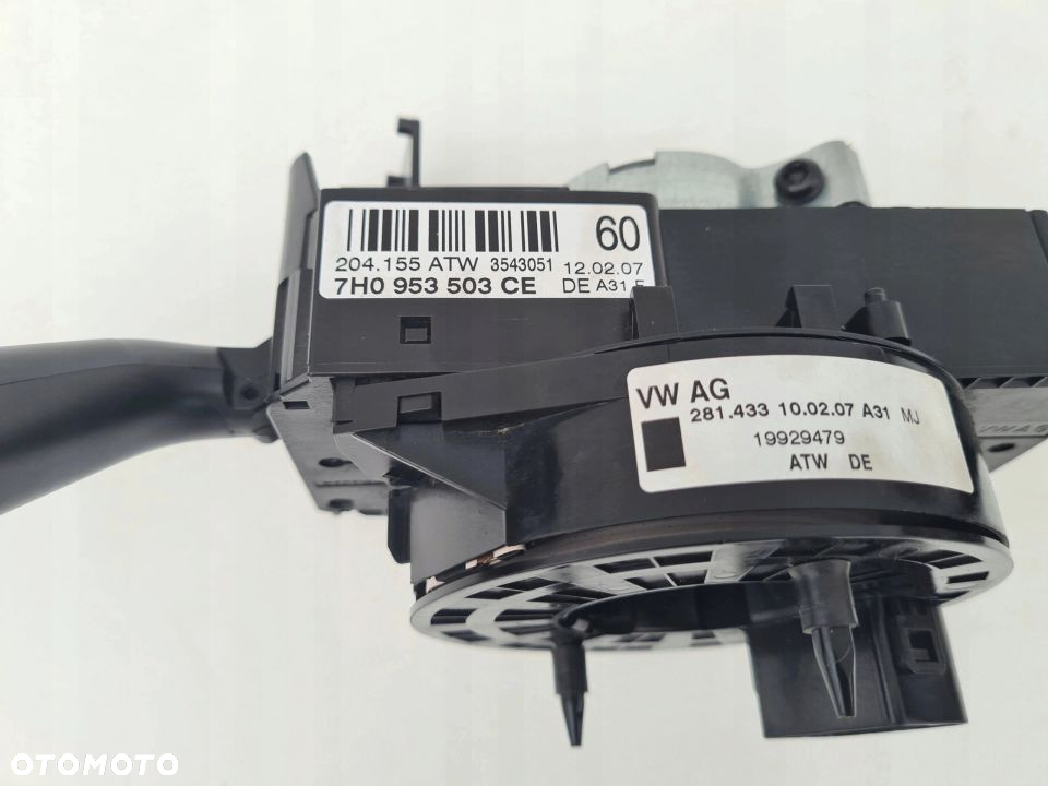 manetki przełącznik zespolony 7H0953503CE VW T5 - 2