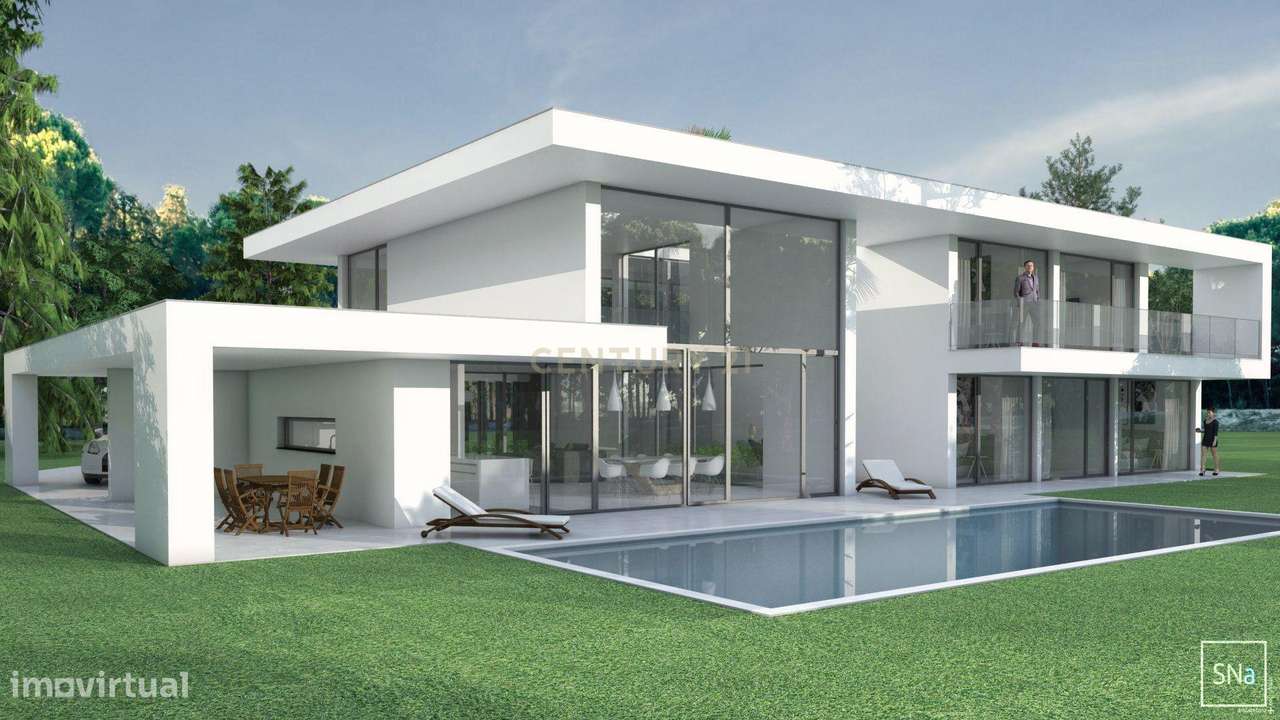 Terreno c/ 1720m2, projeto aprovado na Herdade da Aroeira - Grande imagem: 2/28