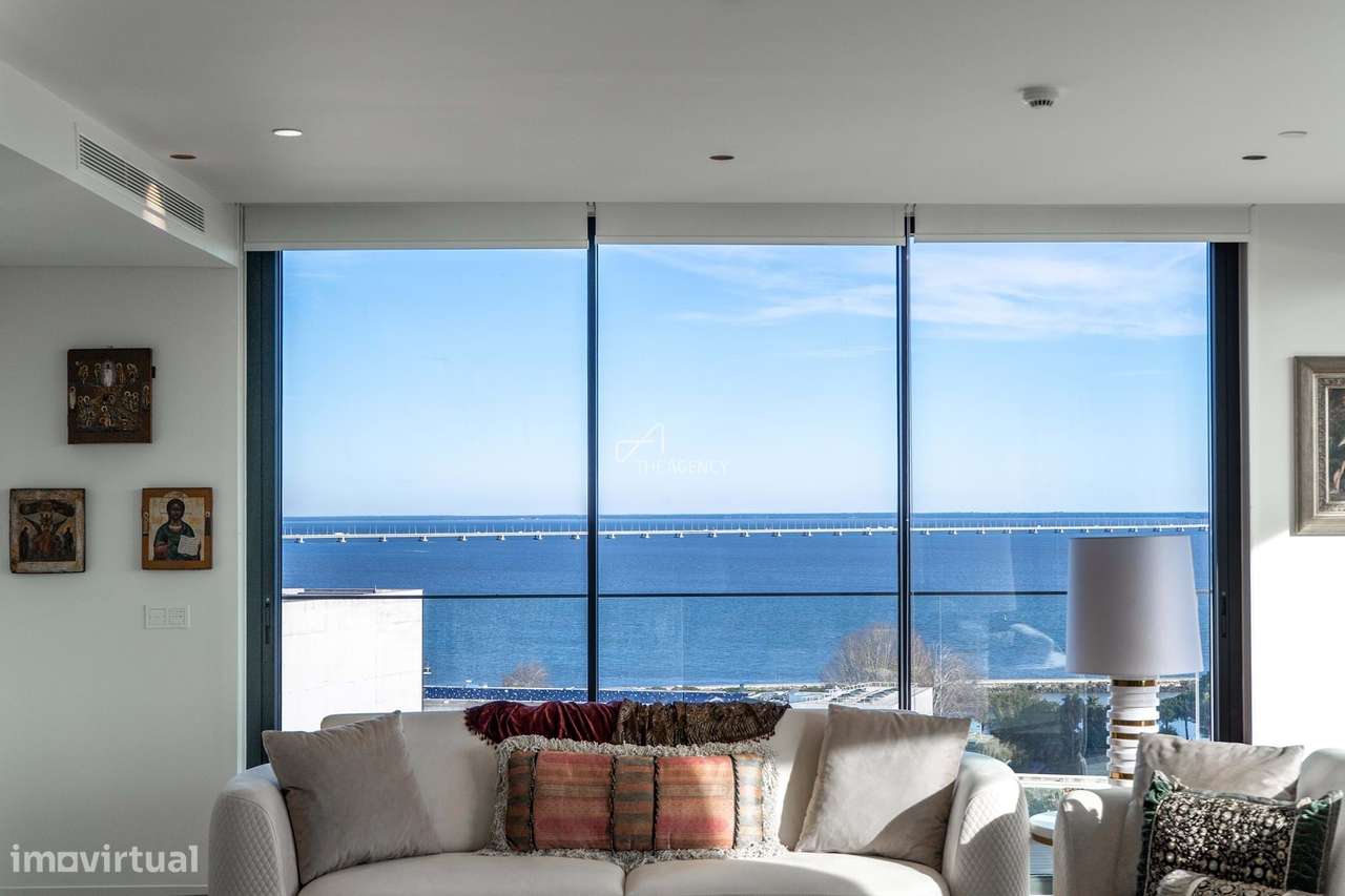 Apartamento T4 com deslumbrantes vistas rio no Parque das Nações - Grande imagem: 2/48