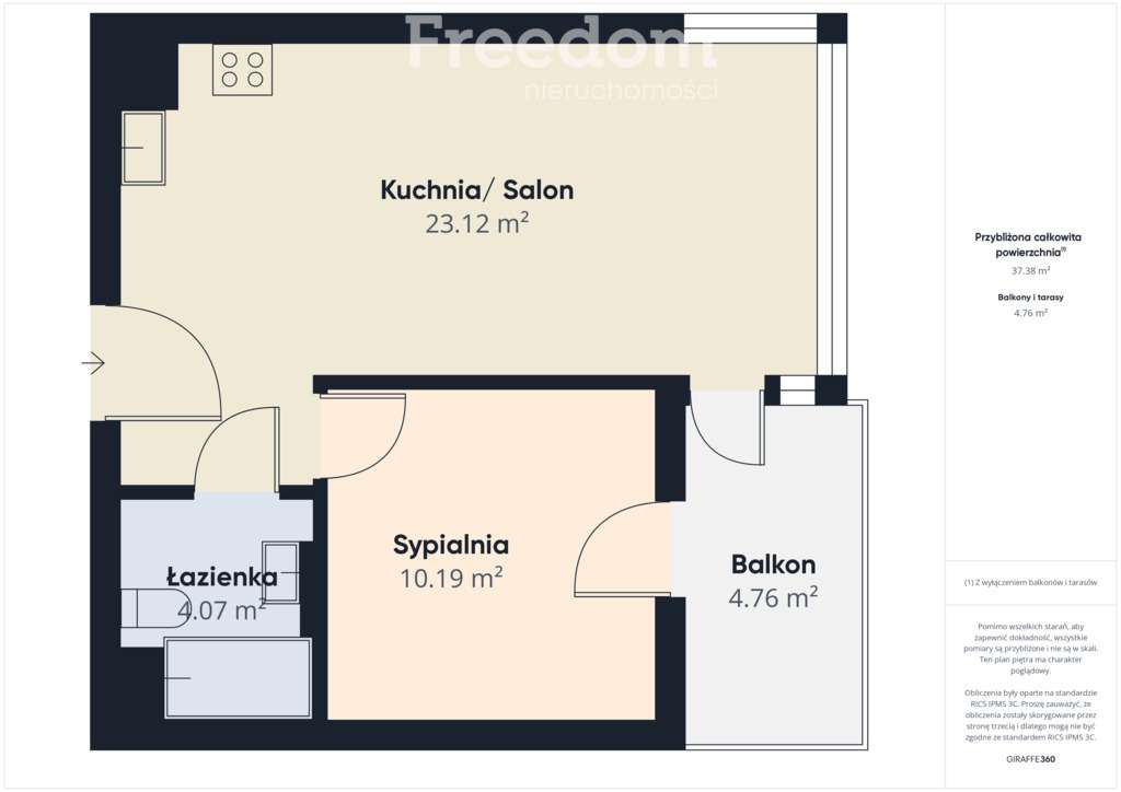 Mieszkanie Nad Odrą - wykończone pod klucz - Pełny obrazek: 5/7