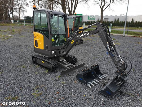 Volvo EC18E, DŁUGIE RAMIĘ, DODATKOWA PRZECIWWAGA, ROZSUWANE GĄSIENICE, 3 ŁYŻKI + SZYBKOZŁĄCZE VOLVO, NOWA DOSTĘPNA OD RĘKI, GWARANCJA Volvo Polska - 2