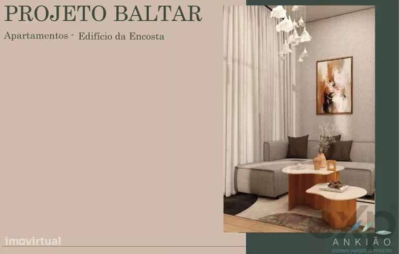 Apartamento T1 moderno em Parada de Todeia, 42,5 m²-0