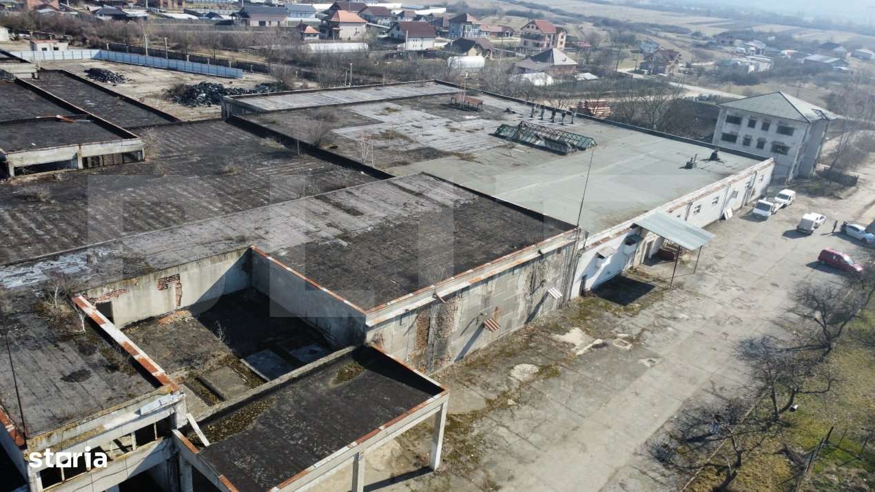 Spatiu industrial, 9500 mp construiti si 25000 mp teren, zona Dragutes - Imagine principală: 2/4