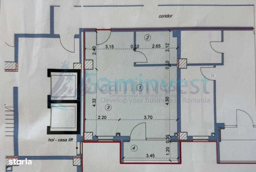 Apartament tip studio zona Iosia, Oradea, Gaminvest A2312 - Imagine principală: 3/3