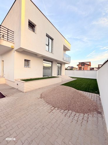 Casa Individuala cu design mediteranean,teren 300mp,Comision 0-1