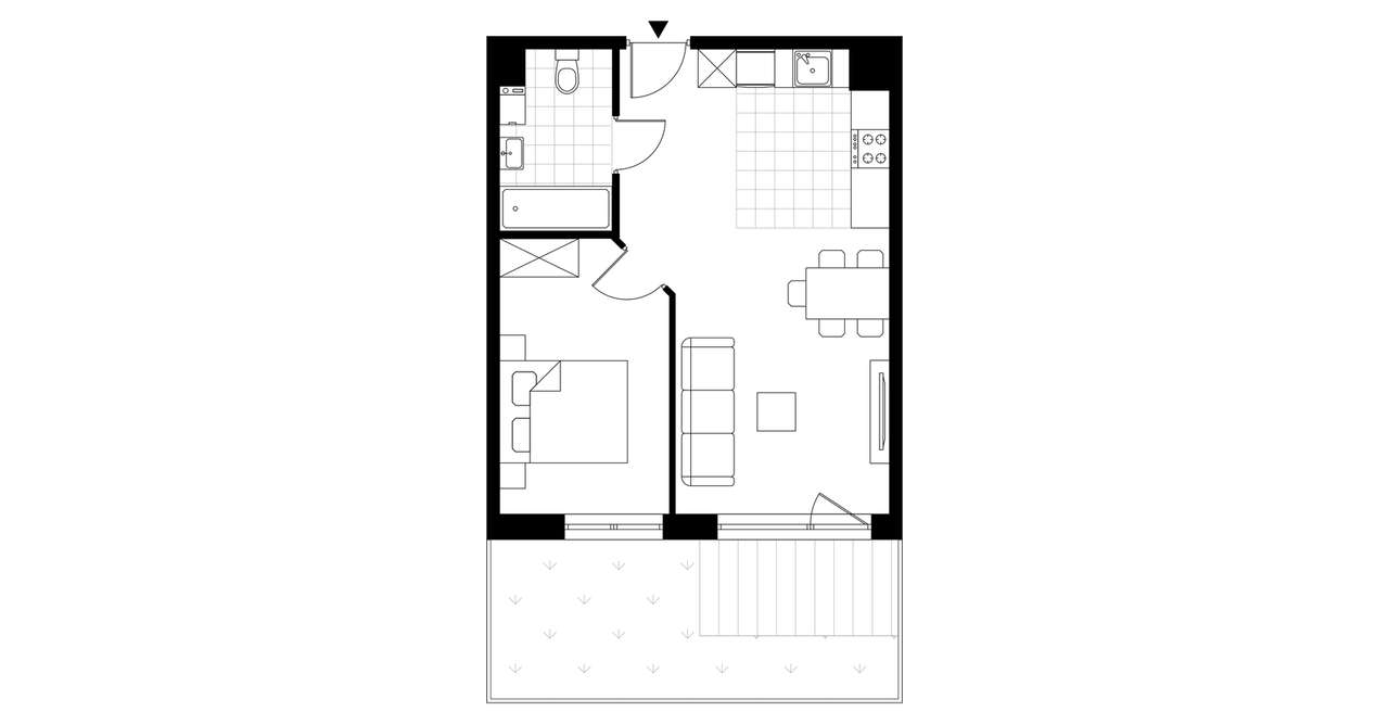 Medyków 32 | mieszkanie 2-pok. | 4 - Pełny obrazek: 4/8