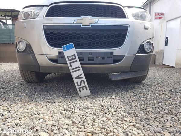 Bara fata Chevrolet Captiva Facelift 2011 - 2014 GRI (657) model cu spalatoare far - 1