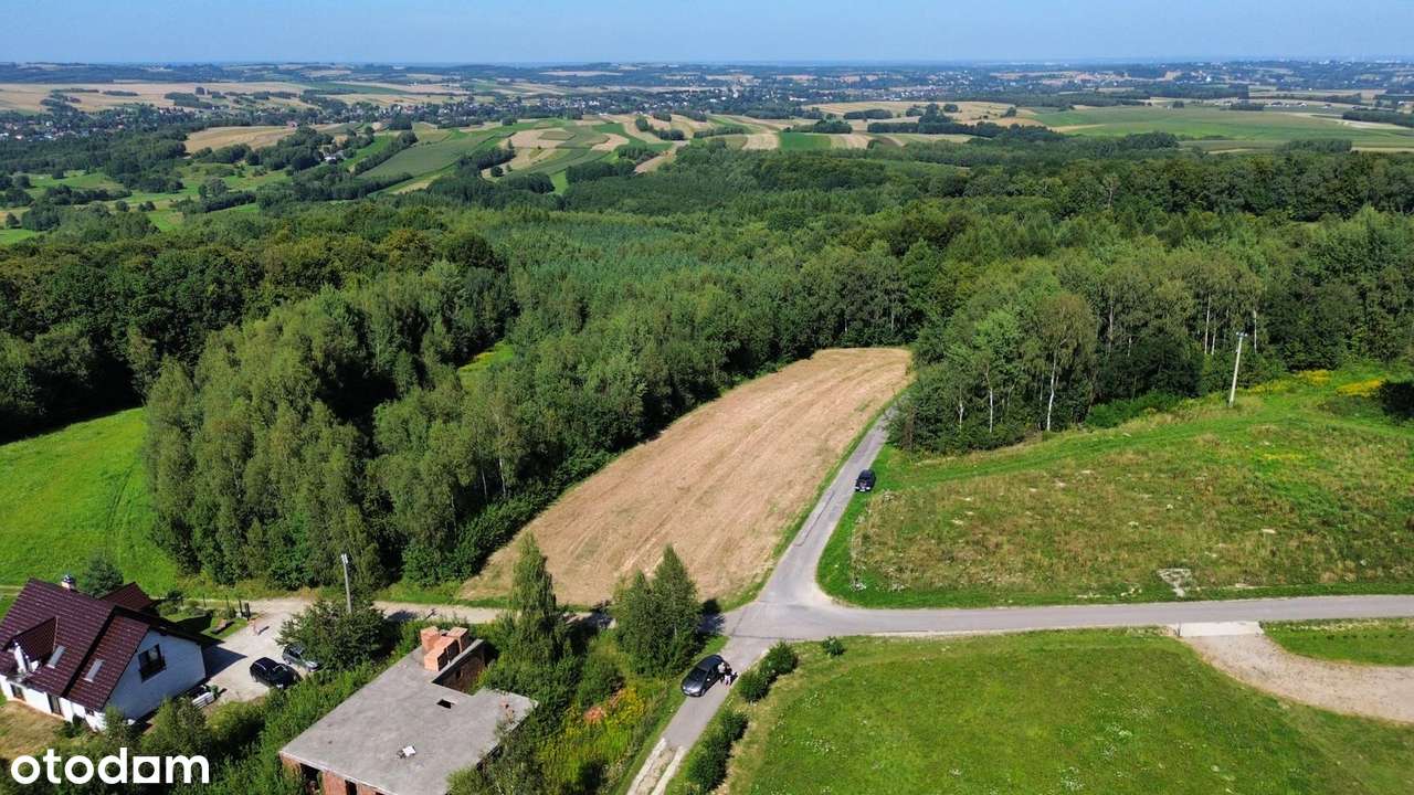 Działka inwestycyjna, WZ na 3 domy, media, 20 min od centrum Rzeszowa - Pełny obrazek: 5/7