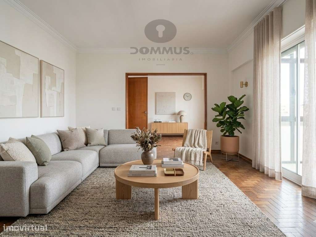 Apartamento T3 em Cruz Quebrada | Vista Rio-0