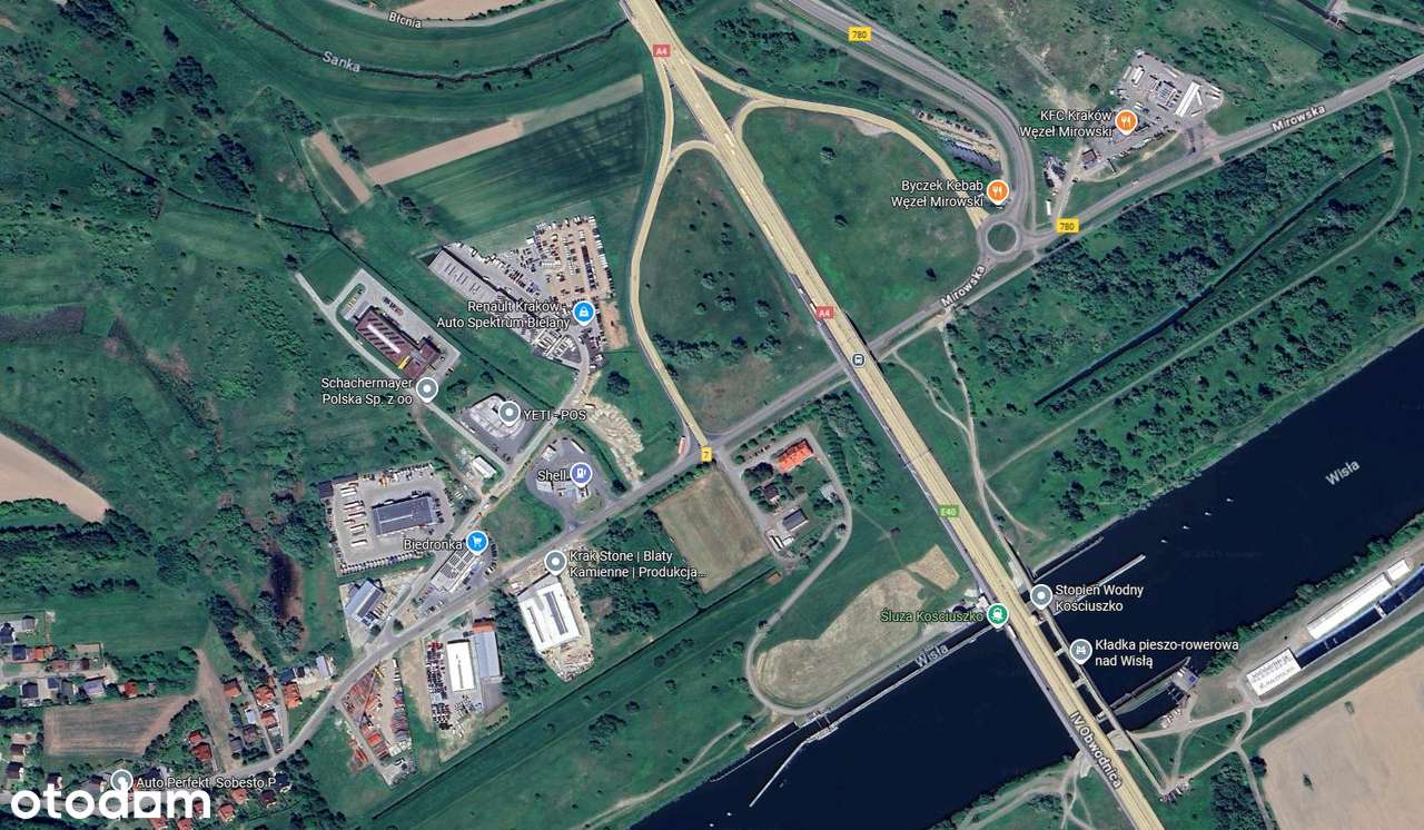 Świetna lokalizacja pod budowę hali, budynku biurowego, ok.  1280m2 - Pełny obrazek: 2/6