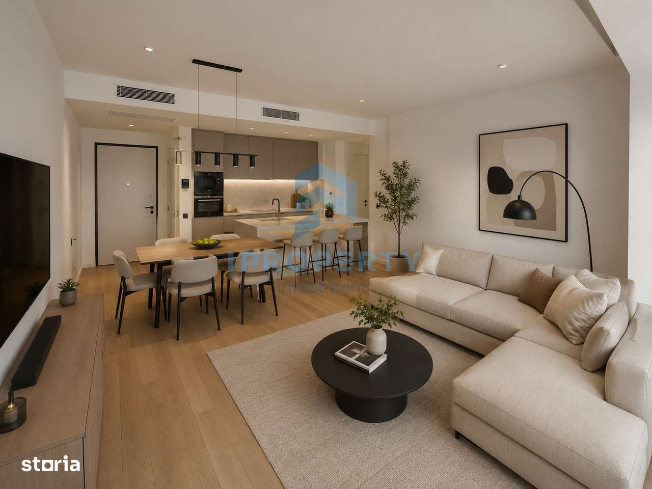 One Herastrau Vista | 2 Camere | Terasa 14 MP | Etaj 5 | Parcare | Com