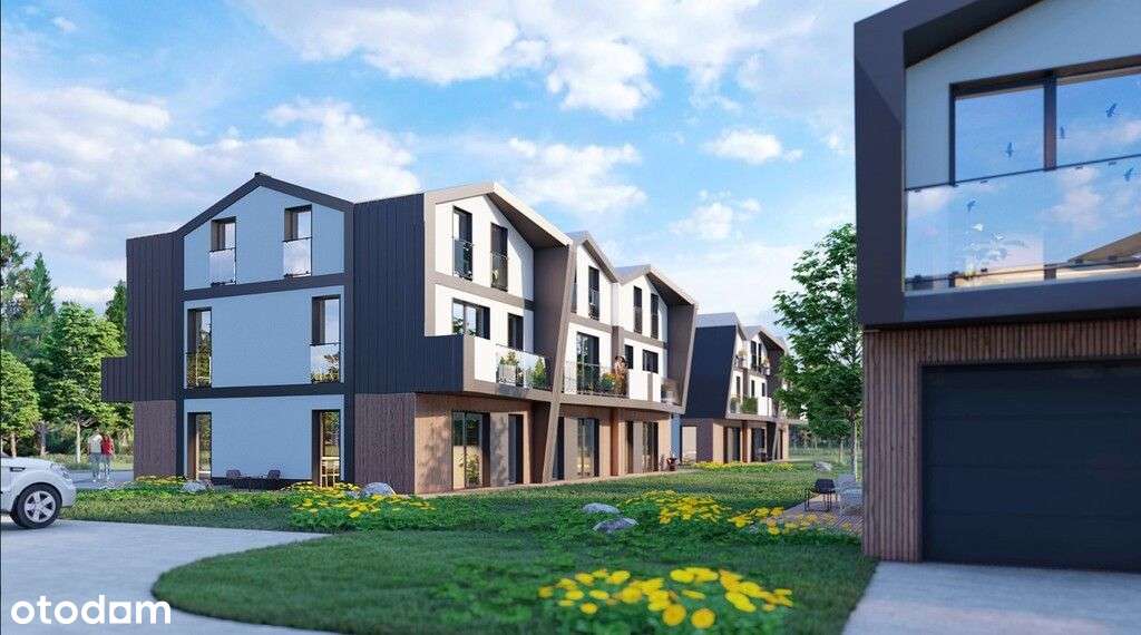 Dom szeregowy 9 pokoi, garaż i ogród – Słocina-1