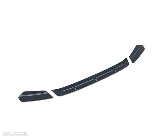 SPOILER LIP PARA BMW X4 18-20 LOOK ROCK PRETO MATE - 3