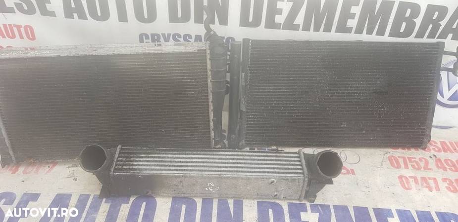 Radiator apa,clima,intercoler bmw seria e90, e9,motor 2.0d 163 cp - 1