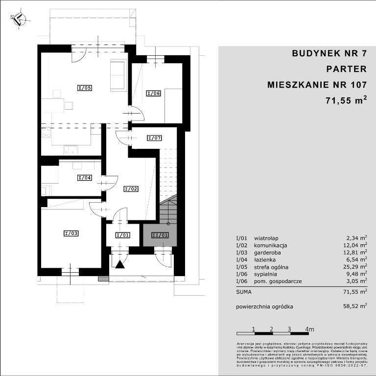 Salon 25m2, duży metraż, ogród 58m2 - Pełny obrazek: 4/4