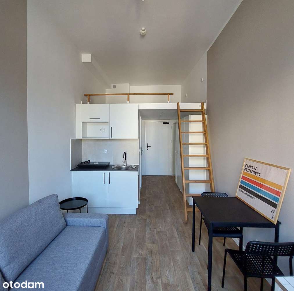 Kawalerka Central Campus - osobne studio 20m, siłownia w budynku, nowe