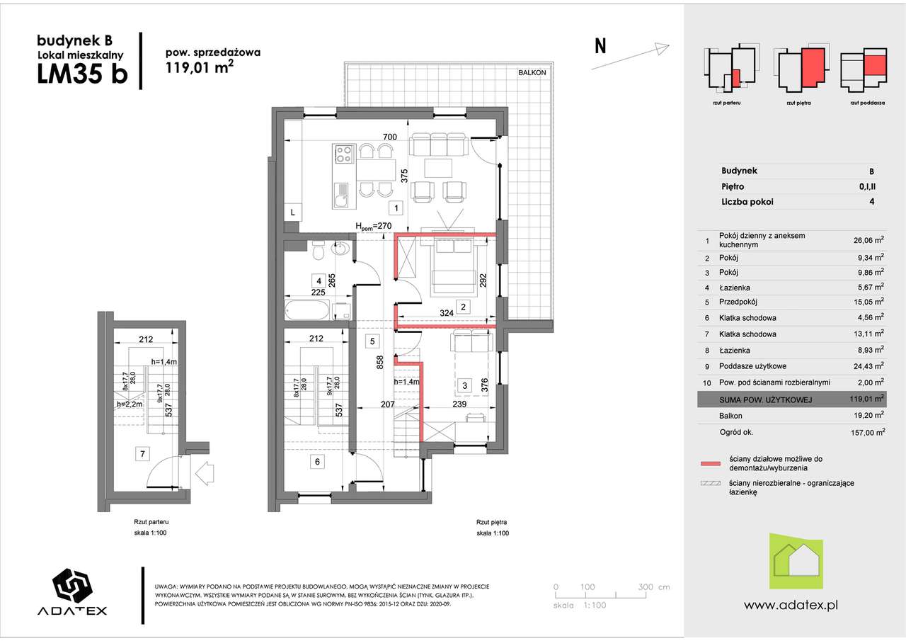 Zielona Podkowa | mieszkanie 35_b - Pełny obrazek: 4/9