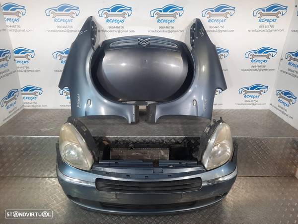 FRENTE COMPLETA CITROEN XSARA PICASSO N68 CAPOT PARACHOQUES GUARDA-LAMAS OTICAS RADIADOR VENTILADOR FRENTE FIBRA REFORÇO - 3