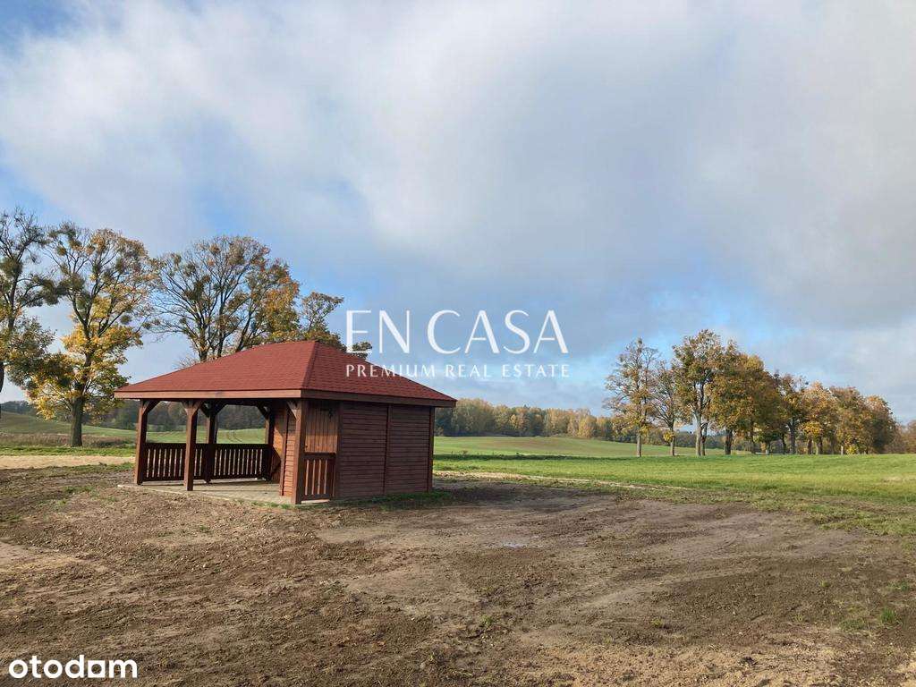 Działka budowlana nad jeziorem Morliny-9