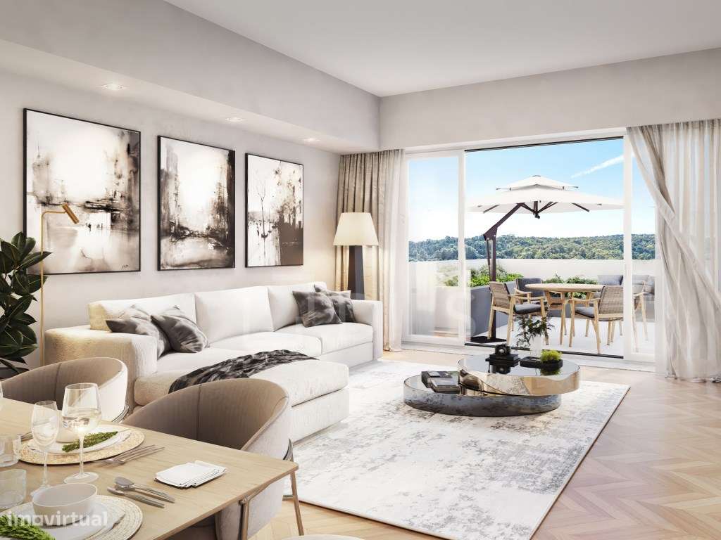 Apartamento T3 com varanda em novo empreendimento em Campo de Ourique - Grande imagem: 2/83