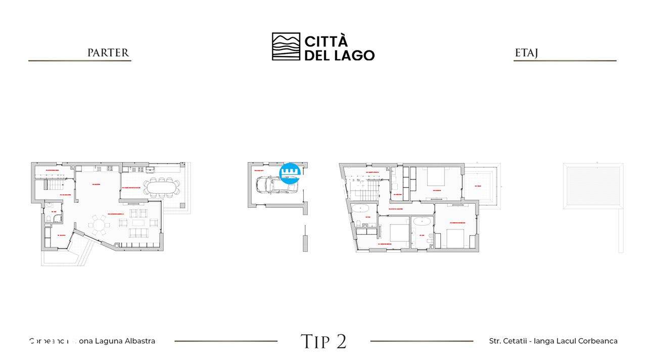 Persoana fizica de vanzare doua VILE DE LUX cu vedere la lac CORBEANCA - Imagine principală: 5/14