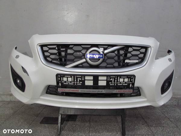 VOLVO C30 LIFT 10- R-DESIGN ZDERZAK PRZOD GRILL ATRAPA HALOGENY XENON 614-46 - 2