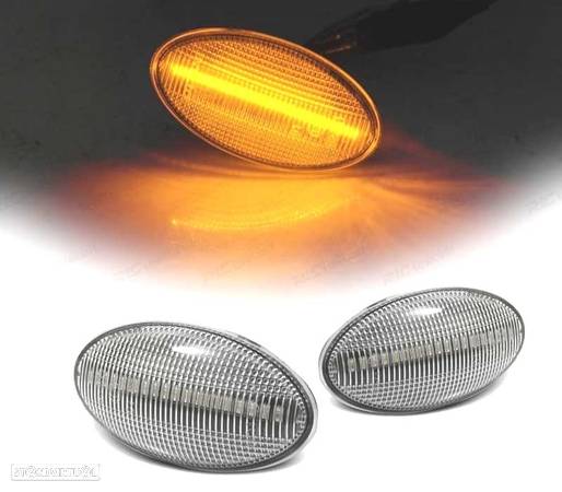 PISCAS PARA SUZUKI GRAND VITARA SWIFT SX4 JIMNY OPEL AGILA FIAT SEDICI LED LADO DINÂMICO BRANCO - 1