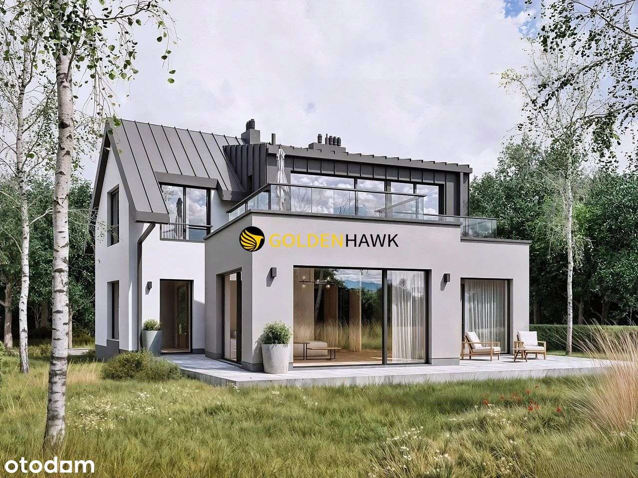 Nowy wolnostojący dom 151 m² - Bezrzecze, Szczecin-0