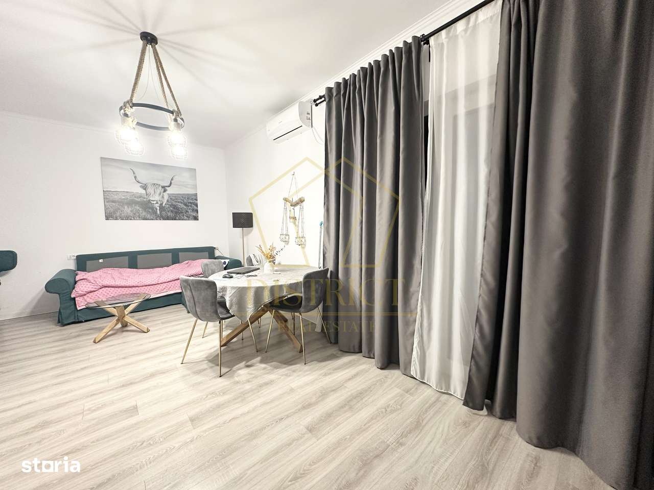 Apartament spatios cu 1 camera si terasa 19mp | Giroc - Imagine principală: 1/8