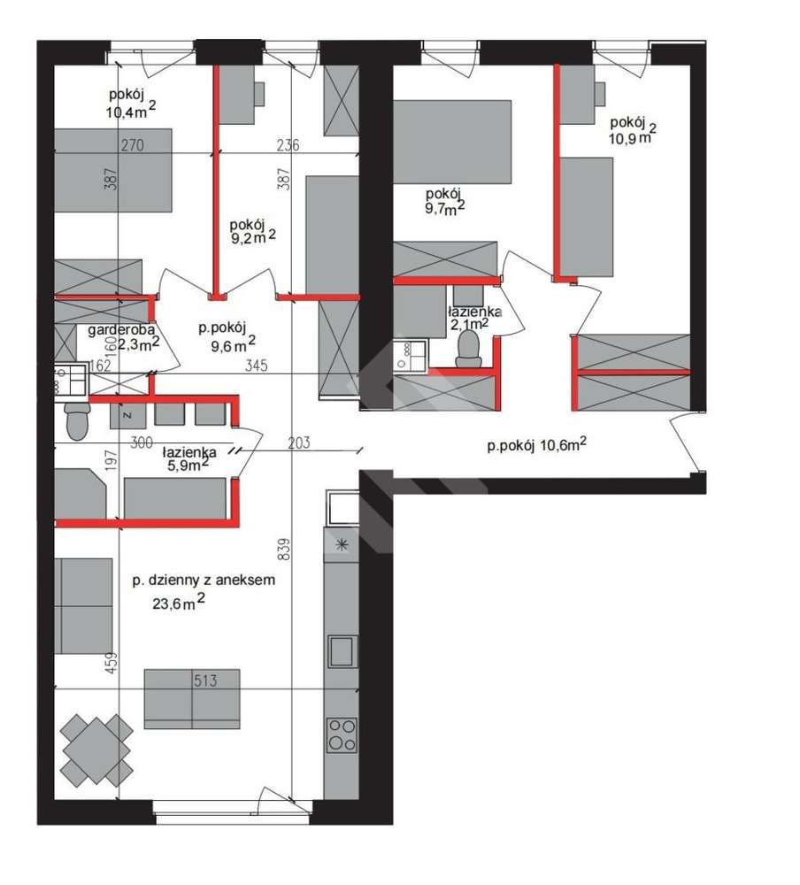 Apartament, Perłowa Dolina! 5 pokoi, 2 ogródki!-12