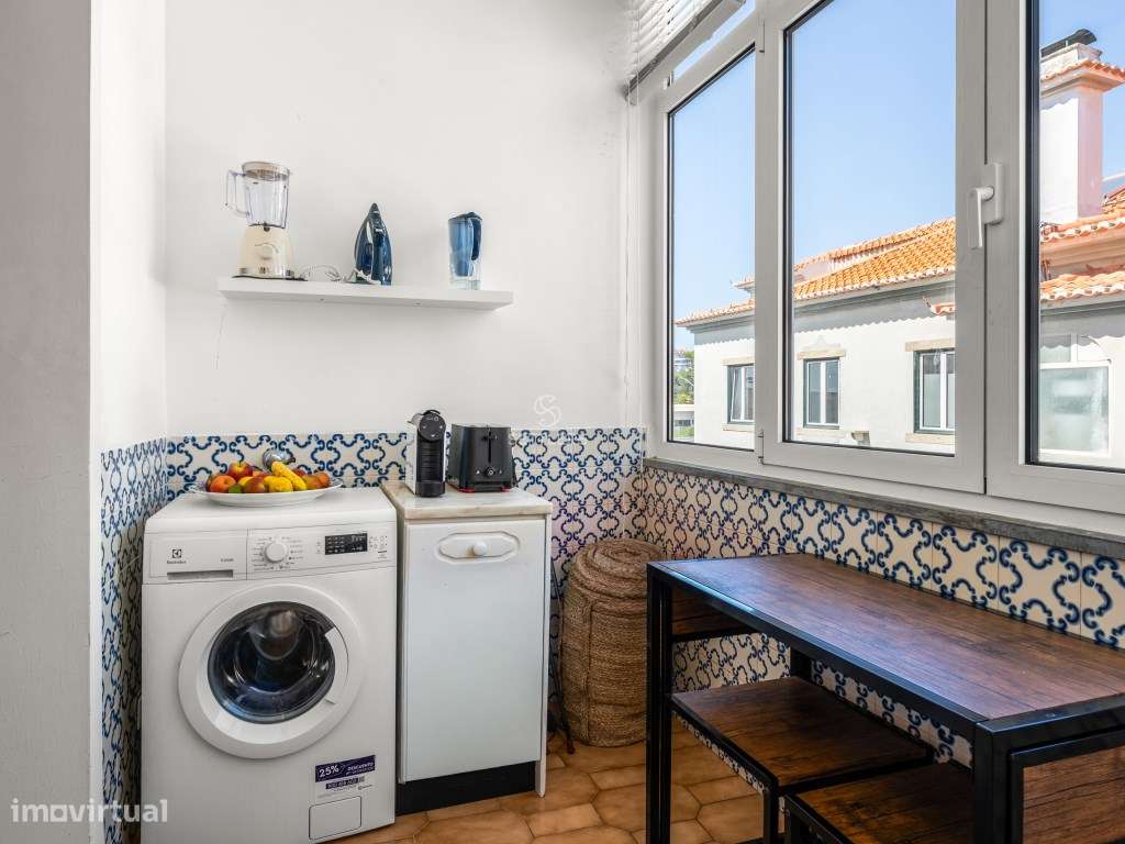 Apartamento T1 distância a pé da praia do Tamariz - Estoril-11