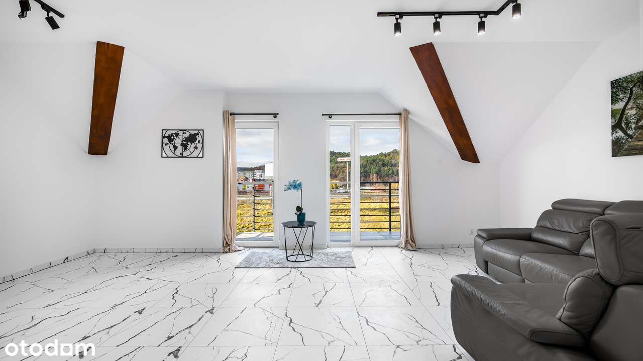 Ostatni Nowy Apartament , Ogródek, Balkon, Garaż, Rowerownia, Poddasze-5