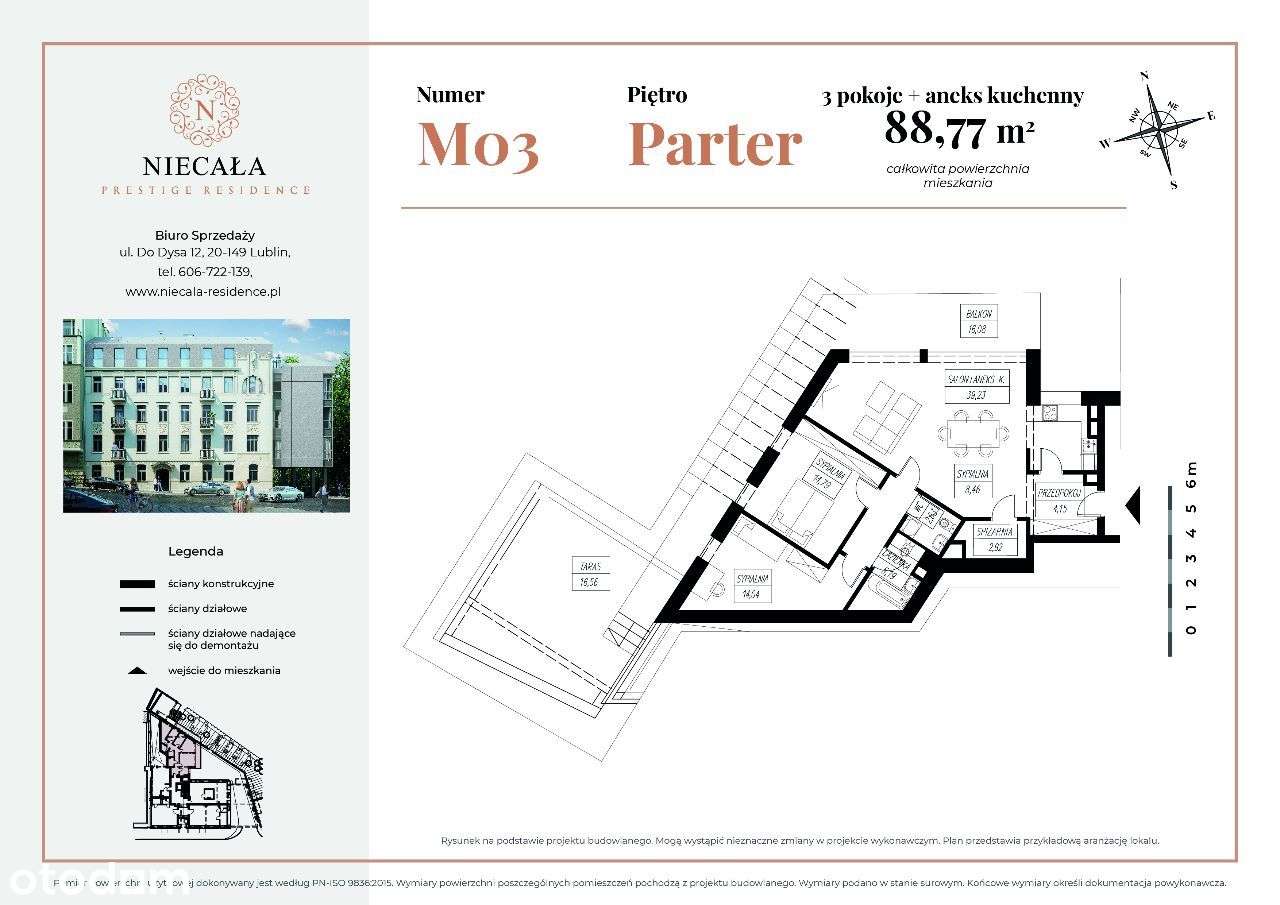 Niecała Prestige Residence | nowe mieszkanie M03 - Pełny obrazek: 3/18