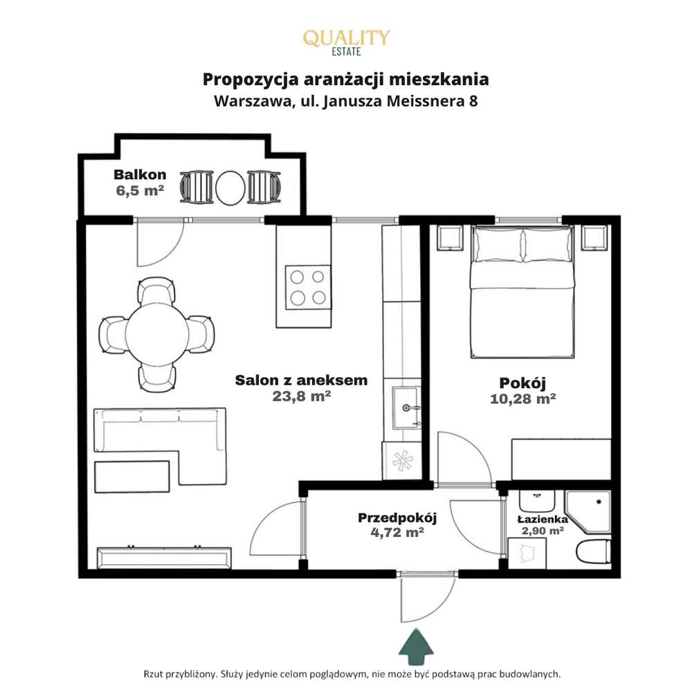 OKAZJA | Gocław | duży potencjał | balkon  | parking-3