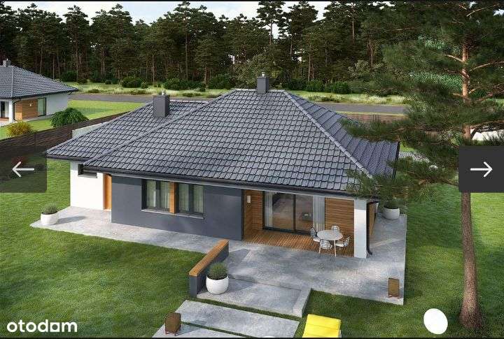 Działka +Dom 3 pokoje +salon +poddasze Targowa ECO-11