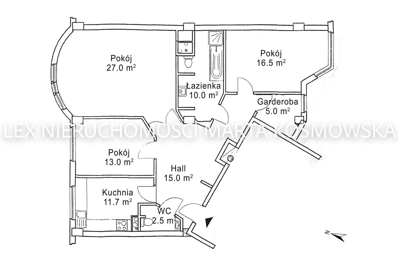 Wola ul. Łucka, obok hotelu Hilton, 3 pok. 105,20 m, garaż-18