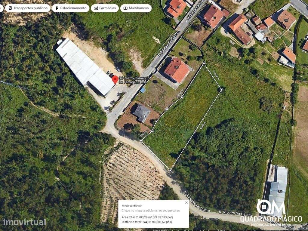 Terreno Urbanizável para Venda em São João de Ver!-13