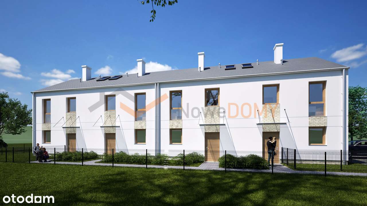 Komfortowe Segmenty Środkowe 81,73 m2 z ogrodami 0% prow.