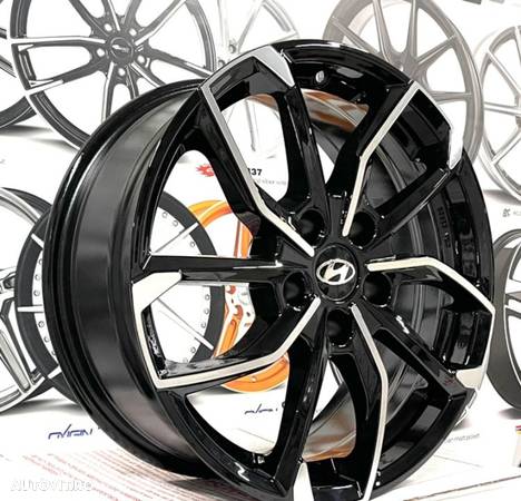 Jante Hyundai Elantra, i30, i40, ix35, Ioniq Hybrid, Kona, Kona Hybrid, Tucson new, noi, 17” - 3