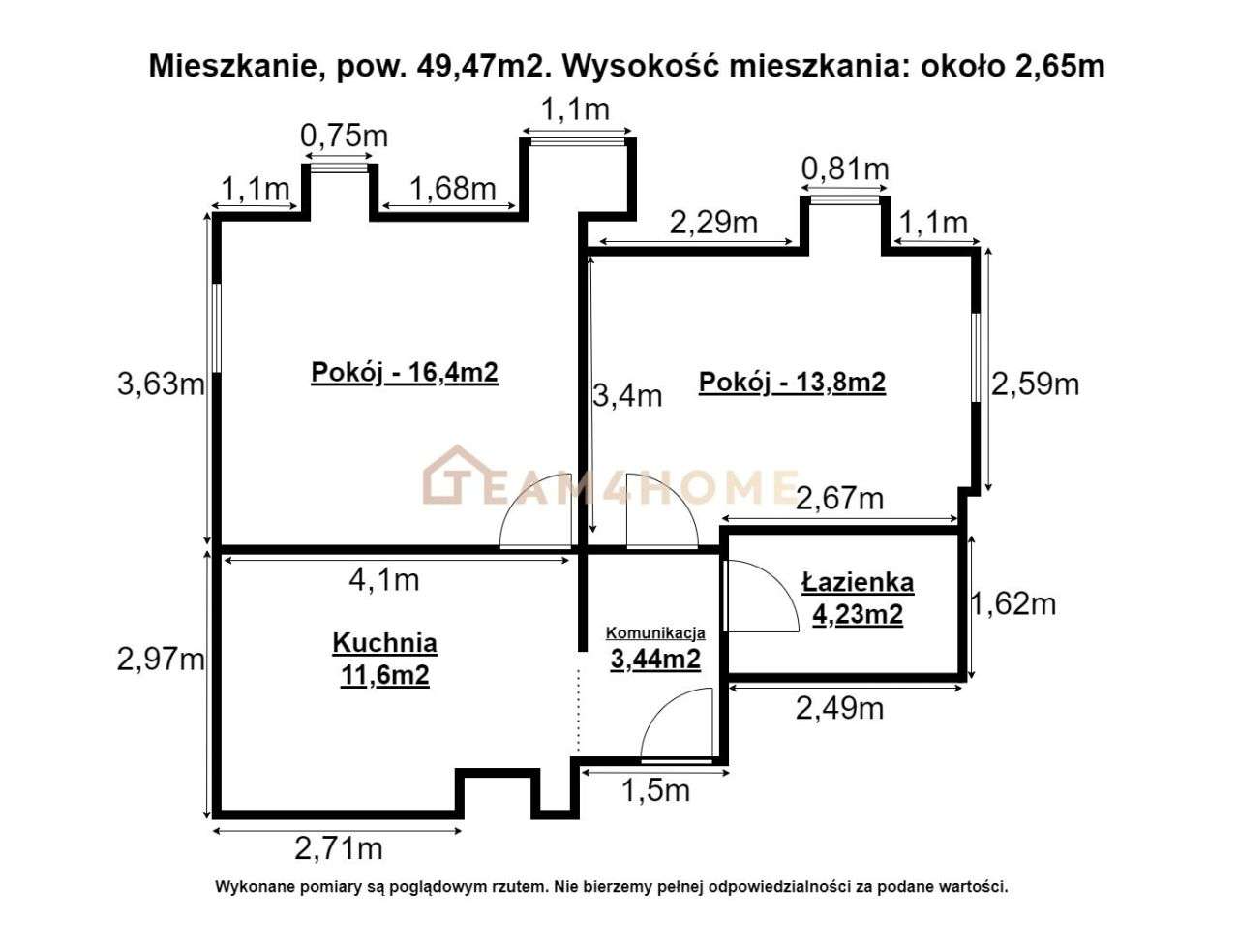 Mieszkanie z potencjałem w samym centrum Kowar-16