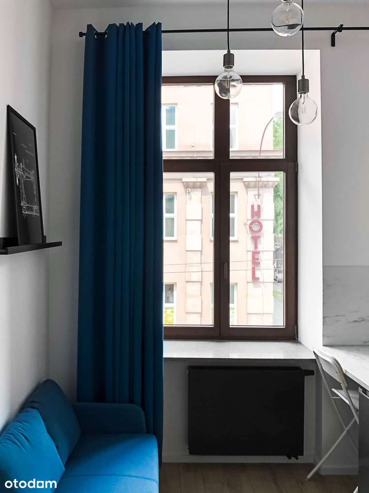 Kawalerka z antresolą w industrialnym stylu – ul. Legionów 80 - Pełny obrazek: 4/11