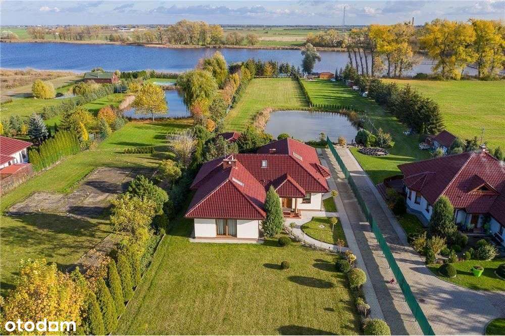 Dom nad jeziorem, z własną plażą!!!-19