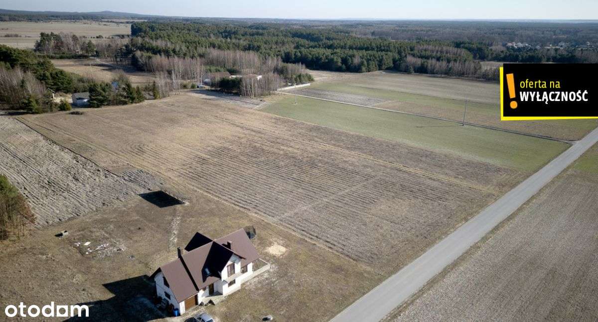 Działka 1417 m² w Ludyni – idealna pod budowę domu - Pełny obrazek: 4/6