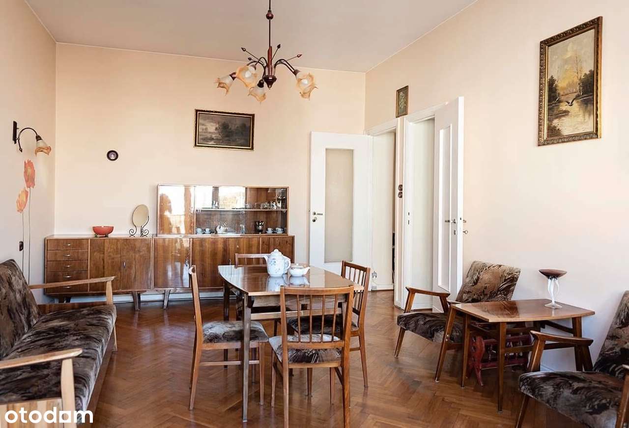 4 pokoje; 99 m² w sercu Łodzi – kamienica z CO; balkon; 3,2m wysokości-0