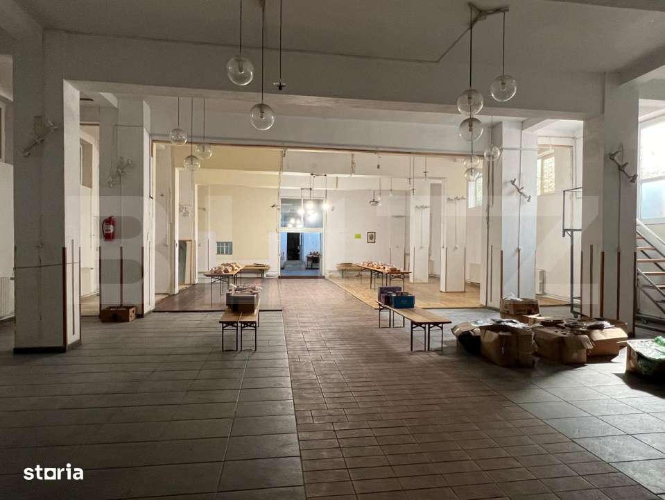 Spatiu generos de inchiriat – demisol, 300 mp, Manastur - Imagine principală: 2/9