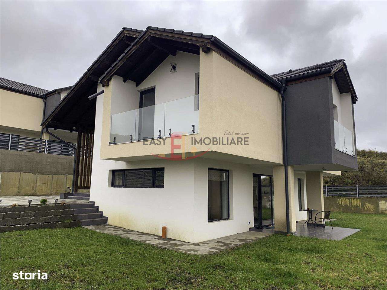 Casa noua cu 3 dormitoare, toate utilitatile,  zona linistita,  500mp - Imagine principală: 1/4
